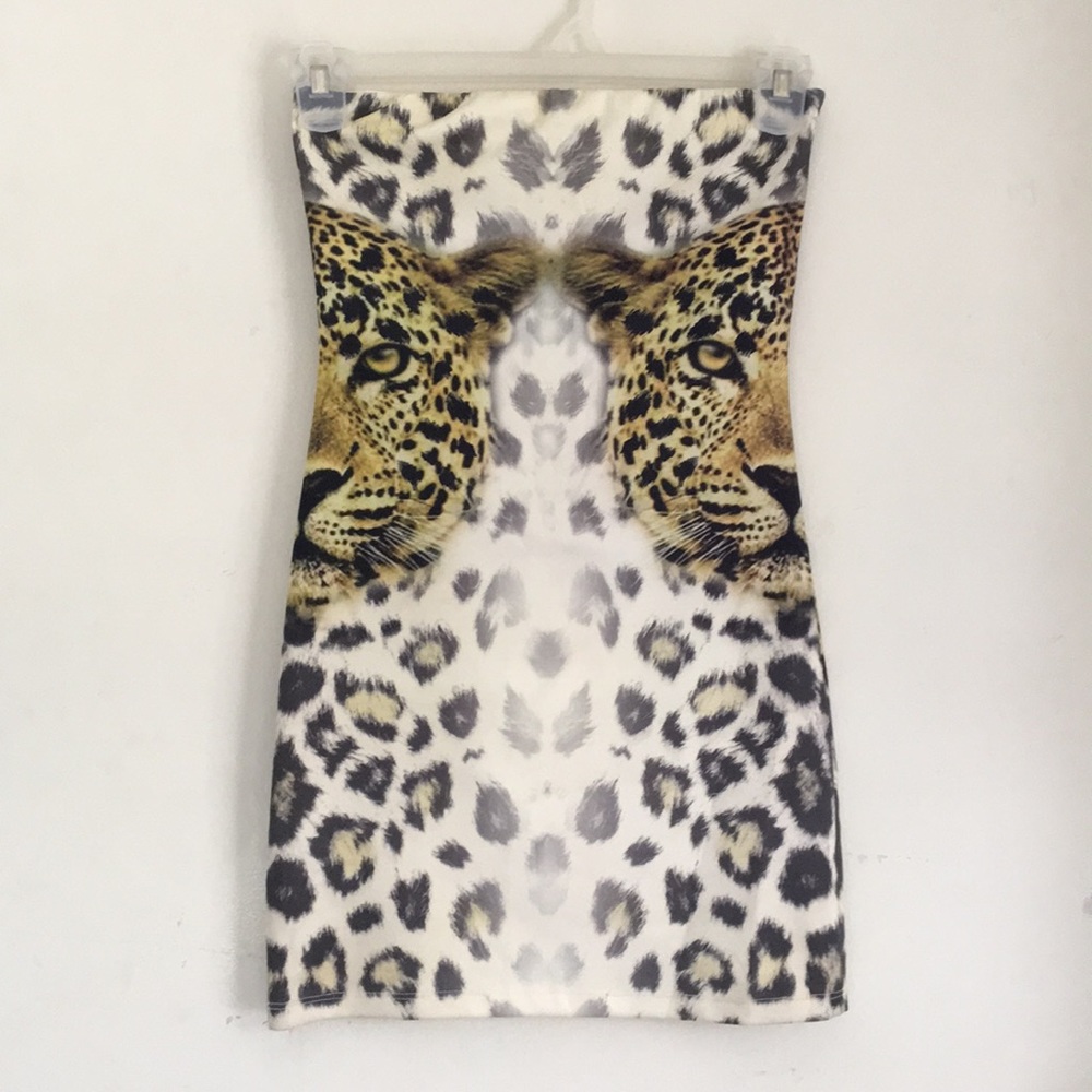 LEOPARD BODYCON DRESS